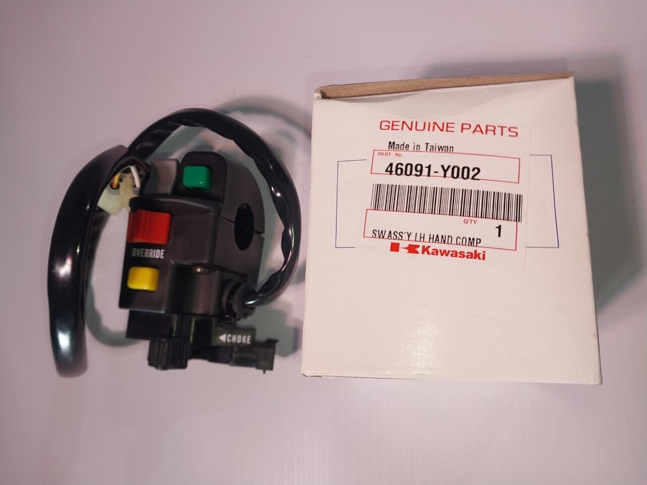 Comando de Manillar / Switch de Control Kawasaki Brute Force 300 (OEM: 46091-Y002)