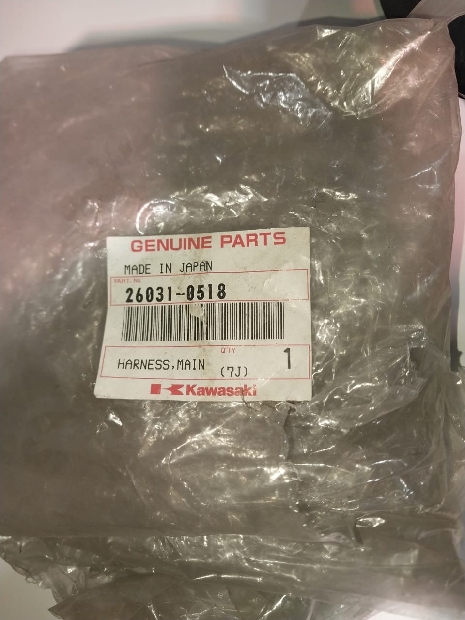 Cableado - Instalación Eléctrica Principal Kawasaki Ninja ZX-14 / ZZR1400 (OEM: 26031-0518)