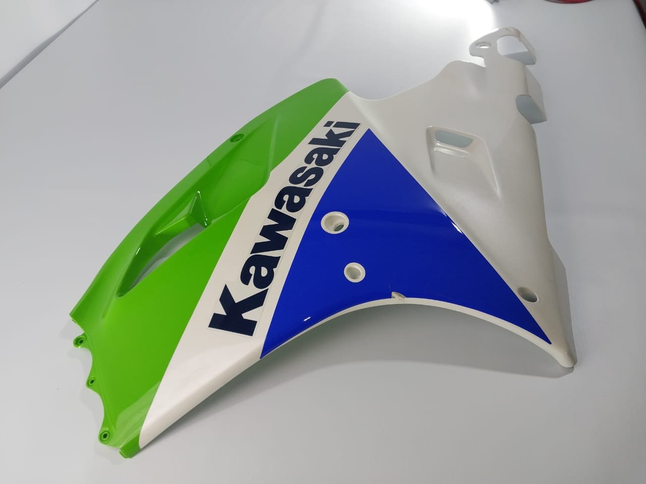 Carenado Inferior Izquierdo Verde Kawasaki NINJA ZXR750 (OEM: 55049-5019-CK) - Imagen 3