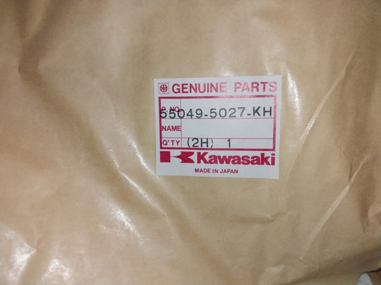 Carenado Inferior Izquierdo Kawasaki ZXR 750 (OEM: 55049-5027-KH)