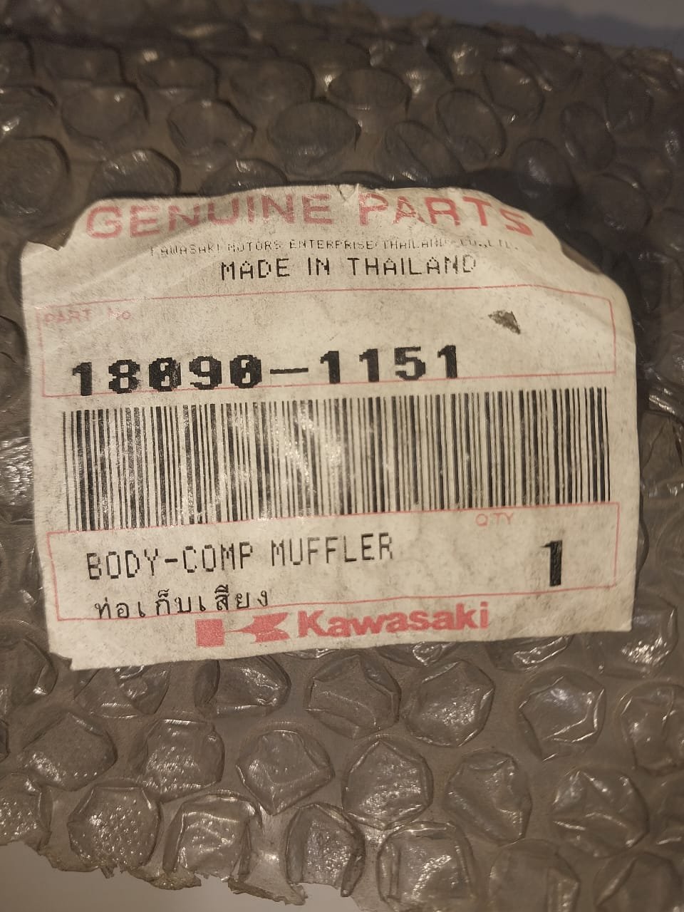 Silenciador Kawasaki Neo Max (OEM: 18090-1151)