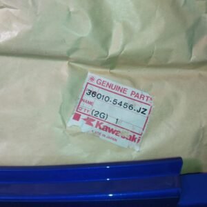 Cacha lateral izquierda violeta/plateada Kawasaki ZZ-R250 (OEM: 36010-5456-JZ)