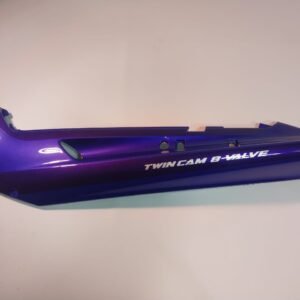 Cacha lateral izquierda violeta/plateada Kawasaki ZZ-R250 (OEM: 36010-5456-JZ)