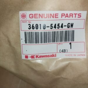 Cacha lateral izquierda azul metálico Kawasaki ZZ-R250 (OEM: 36010-5454-GW)