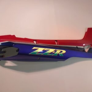Cacha lateral derecha azul/roja Kawasaki ZZ-R600 (OEM: 36030-5062-TD)
