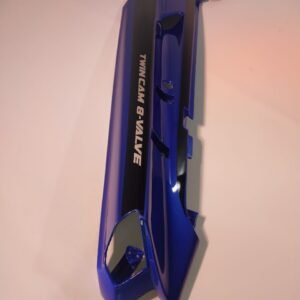 Cacha lateral izquierda azul metálico Kawasaki ZZ-R250 (OEM: 36010-5454-GW)
