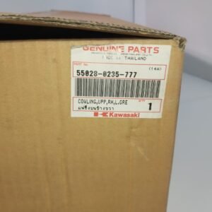 Carenado superior derecho verde Kawasaki (OEM: 55028-0235-777)