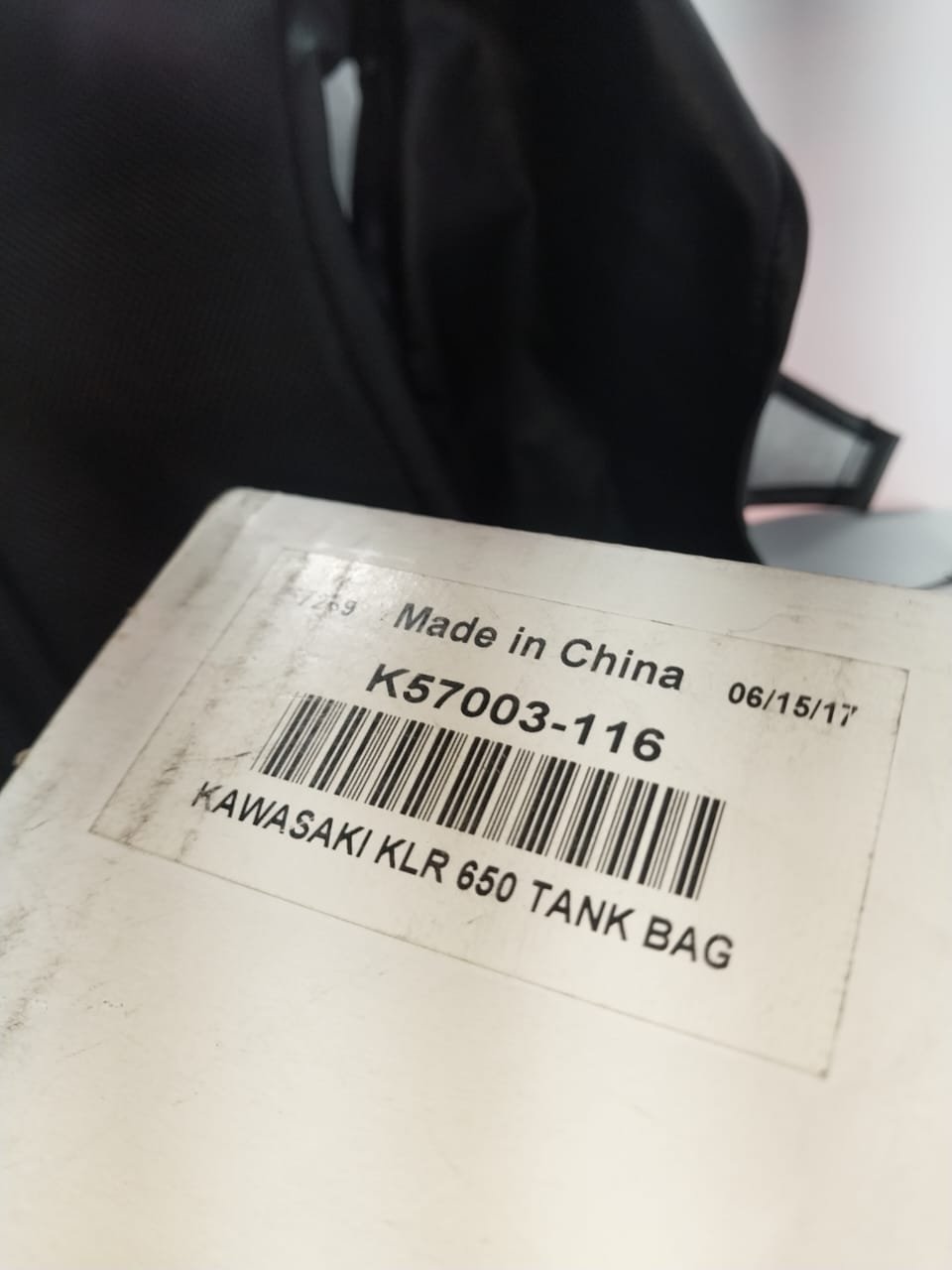 Bolso De Tanque Kawasaki KLR 650 (OEM: K57003-116) - Imagen 6